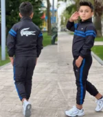 Lacoste Baskılı Maraton Kumaş Şık Takım - Görsel 2