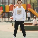 Burberry Baskılı Üç İplik Şardonlu Tam Kışlık Takım,