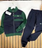 Lacoste Baskılı Doubleface Kumaş Alt Üst Eşofman Takımı A Kalite - Görsel 4