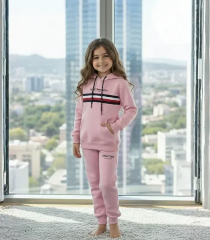 Tommy Hılfıger Baskılı Üç İplik Şardonlu Tam Kışlık Takım