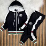 Kız Çocuk için İki İplik Kompakt Kumaş Kaliteli Eşofman Takımı - Görsel 5