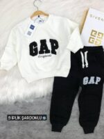 Yeni Sezon  Üç İplik Şardonlu Tam Kışlık Çocuk Alt Üst Takım   Kaliteli Ürün - Görsel 2