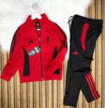 Adidas Baskılı Eşofman Takımı Dalgıç Kumaş - Görsel 3