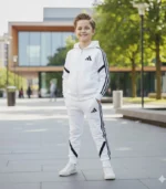 Adidas Baskılı Suprem Pamuklu Penye Kumaş Takım