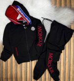 MONCLER Baskılı 2’li Takım2 İplik Kompakt Kumaş Mükemmel kalite - Görsel 4