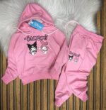 Dısney Kuromi Baskılı A Kalite Kapüşonlu Takım - Görsel 4