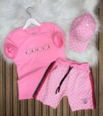 Gucci Baskılı Şapkalı Takım A Klite - Görsel 3