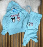 Dısney Kuromi Baskılı A Kalite Kapüşonlu Takım - Görsel 3