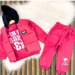 Süper Kapuşonlu Üçlü Takım Jardonlu Tam kışlık